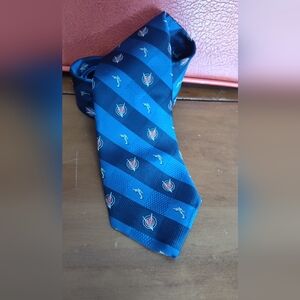 Robert Talbott Pebble Beach Navy/Blue Cadillac V16 Tie Rare